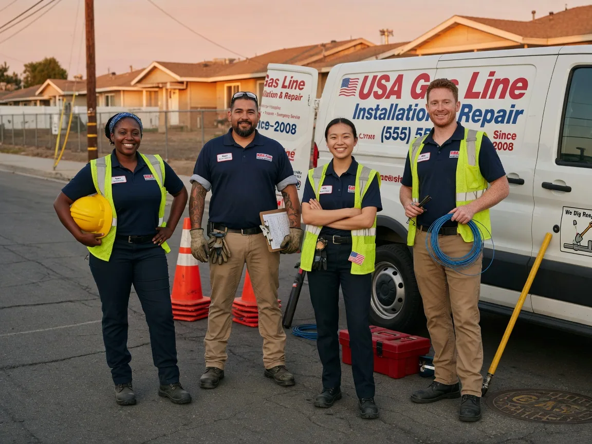 Gas Line Installation company in Earling, IA